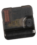 DIY Wall Clock Movement Kit No Fuss Easy To Install Lightweight Replacement Part in black plastic with battery compartment
