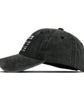 Funny RV Caravan Lover Travel Baseball Cap Adjustable Trucker Style Sun Hat For Outdoors Fishing And Road Trip Enthusiasts side view