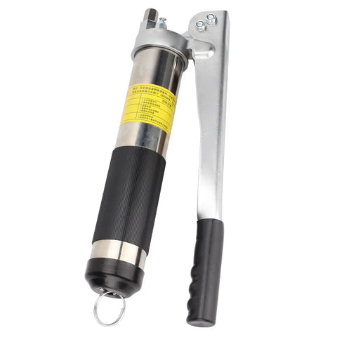 Heavy Duty Manual Grease Gun Kit With 800ml Capacity, Stainless Steel Double Gear Oiler for vehicle maintenance