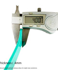 Measurement of Silicone Dive Weight Belt 54 Inches With Detachable Stainless Steel Fastening Studs Adjustable 138 Cm Strap