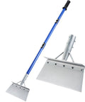Beast Of A Heavy Duty Snow Shovel With 52 Inch Adjustable Handle All Season Ice Scraper Garden Tool Steel Blade For Snow Removal Driveways And Sidewalks Ergonomic Design