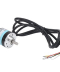 Incremental Encoder For 3 Phase Shaft 6mm Motor Reducer Equipment DC 5 To 24V Industrial Grade Pro with wires and connectors