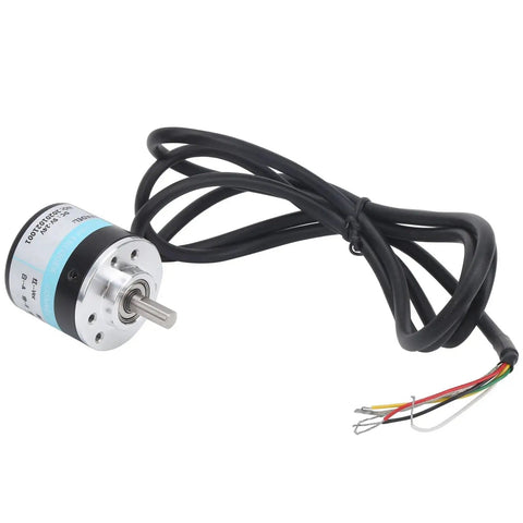 Incremental Encoder For 3 Phase Shaft 6mm Motor Reducer Equipment DC 5 To 24V Industrial Grade Pro with wires and connectors
