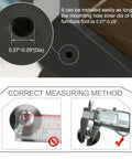 Keep Those Tables Rock Solid M8 X 25 Thread Adjustable Leveling Feet Heavy Duty Swivel Glides tool measuring diameter for fitting.