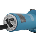 Rear view of High-Power 1600W 110V Hot Air Welder Gun for Plastic Welding with power switch and cord, blue casing visible