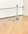 Tough As Nails Stainless Steel Fire Door Closer With Automatic Self Closing Hinge For Commercial Doorways And Cabinet Locks reliable hardware with mounting plate.