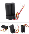 450V 12uF Plus 5uF Dual Start Capacitor for Washing Machines and Electric Pumps CBB60 Round Motor Capacitor Replacement