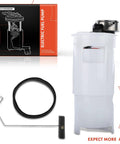 Electric Fuel Pump Module Assembly With Sending Unit For Dodge Ram 1500 2002 2003 3.7L 4.7L And 5.9L Gas Engine Replacement 5072763AA box and components
