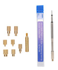 Brass Heat Set Insert Tool Kit With Adapter For Soldering Irons And 3D Printing M2 To M8 Knurled Threaded Nuts Set Fits HS-02A C245 936 items