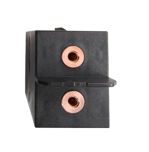 Heavy Duty 12V 250A DC Contactor Relay AEVA9251 M03 front view with copper terminals for EV charging and solar use.