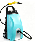 Top Rated 3000W Professional High Pressure Steam Cleaner With 230°F Super Hot Vapor For Deep Kitchen And Floor Cleaning Plus Large 3.5L Tank and hose.