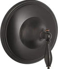 Finial Traditional Valve Trim With Lever Handle For Thermostatic Valve Requires Valve Oil Rubbed Bronze Finish ADA Compliant