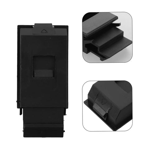 4 Pack Plastic Latch Lock For Distribution Boxes And RV Doors, rectangular shape, black, easy installation detail view