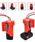 18V Battery Adapter Harness Connector Fusing Holder For Riding Toys And RC Robots, Enhanced Conductivity With 12 AWG Wire