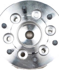 Top view of 2-Pack Front Wheel Bearing Hub Assembly Kit For Chevy Colorado 2009-2012 And GMC Canyon 2009-2012, shiny metal finish