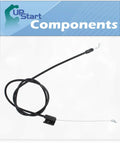 Engine Cable Replacement For Murray M20300 2012 20 Inch Walk Behind Mower With Zone Control Cable 532176556 coiled on display