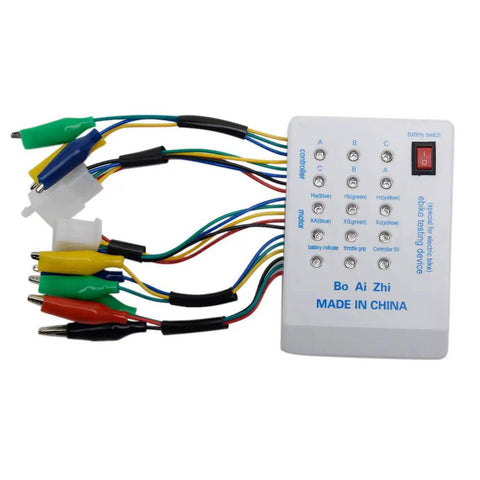 Dope Brushless Motor Tester For Electric Cars Scooters And E Bikes 24V 36V 48V 60V 72V Controller Diagnostic Tool with wires