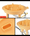 Electric Fuel Pump Module Assembly For Audi A3 Jetta Beetle Golf Plug And Play Setup showing connectors and inlet ports.