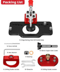Concealed Hinge Jig For Cabinet Doors 35mm Metal Pro Grade DIY Woodworking Tool Kit with drill bit and accessories