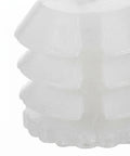 Close-up of white plastic component from Heavy Duty Hinge Dowel Inserts Kit With M4x8mm Expansion Nuts And Self Tapping Screws