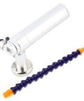 Heavy Duty Cold Air Blaster Pro Level Vortex Chiller with a flexible hose and aluminum build for cooling tasks.