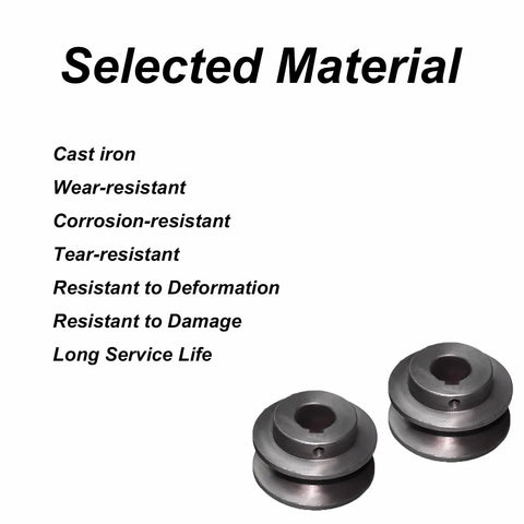 Beefy Heavy Duty Cast Iron V Belt Pulley Built To Last For Industrial And DIY Power Transmission 20mm Shaft With Optimized V Grove And High Load Capacity For Heavy Duty Applications cast iron V-belt pulley