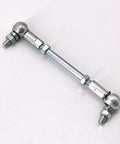 Twin Cable Throttle Linkage Kit For Side Draft DCOE 40mm 45mm Carburetors Mounting Hardware Upgrade To Boost Throttle Response And Keep Your Engine Running Smooth As Butter And Stable. adjustable metal linkage rod with ball ends and nuts for DCOE 40/45 carburetors