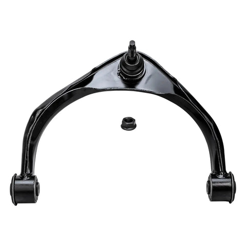 Front End Suspension Kit For 2013 2018 Ram 1500 And 2019 2020 Ram 1500 Classic 5 Lug Wheels, Fits 4WD And RWD With Air Suspension, Includes 2 Upper Control Arms With Ball Joints And 4 Tie Rod End Links, black steel upper control arm