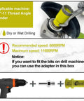 Diamond core drill bits set, 10pcs incl sizes 6/6/8/20/35/50/65mm, 20mm finger bit, 50mm bevel bit, SDS adapter.