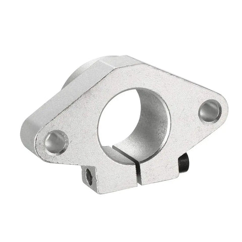 2 Pack SHF25 Aluminum Linear Motion Rail Clamp Rod Guide Support For 25mm Shaft, Corrosion Resistant, CNC support clamp