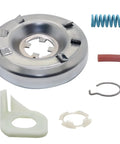 Beefed Up 285785 Washer Clutch Kit With 285753A Motor Coupling Kit And 4x 80040 Agitator Dogs For Whirlpool Kenmore Washers Direct Replacement Replaces 285331 3351342 3946794 3951311 AP3094537 clutch, spring, coupler, and agitator dogs