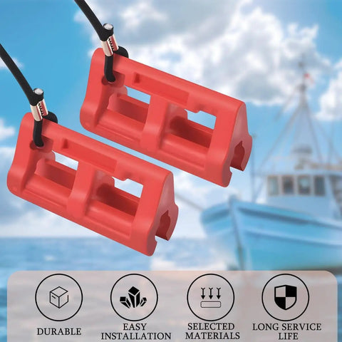 Hydraulic Steering Lock For Outboard Motors 4 Inch Steer Stop Prevents Oscillation During Trailering And Towing Keeps Your Boat Engine Dialed In And Stable On The Move Red