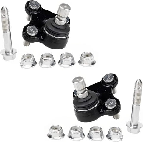 Plug And Play Front Wheel Bearing Hub Kit For Hyundai Sonata Tucson Kia Optima Sportage Includes 2 Front Hubs And 2 Lower Ball Joints