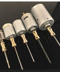 5 motors with 4 Pack 2Mm To 3Mm Brass Flexible Shaft Coupler With Screws for RC airplanes and boats