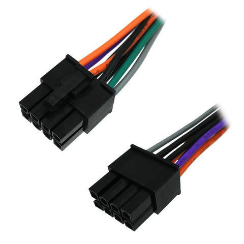 24 Pin To 8 Pin ATX Power Adapter Cable For Dell Motherboards, Converts Standard ATX PSU To Dell 8 Pin Connector, 12 Inch Length
