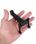 Heavy Duty Black Plastic Pegboard Hooks 10 Pack For Square Hole Pegboards Versatile Shop Display And Home Storage Clips Easy Install Durable Pegboard Organizer Hooks For Tools Supplies And Craft Displays, black hook in hand