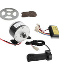 12V 250W Electric Bicycle Motor Kit 2750RPM High Speed Gear Motor With Controller For Motorcycle Conversion components
