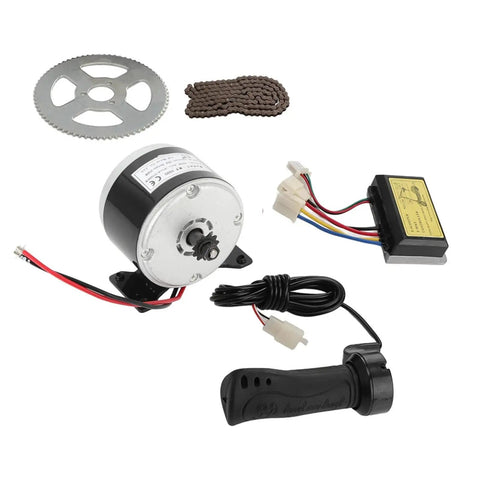 12V 250W Electric Bicycle Motor Kit 2750RPM High Speed Gear Motor With Controller For Motorcycle Conversion components