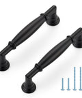 Matte Black Cabinet Handles 3 Inch Pulls Up Your Aesthetic Game With Top Tier Quality Zinc Alloy Kitchen Drawer Knobs solid construction