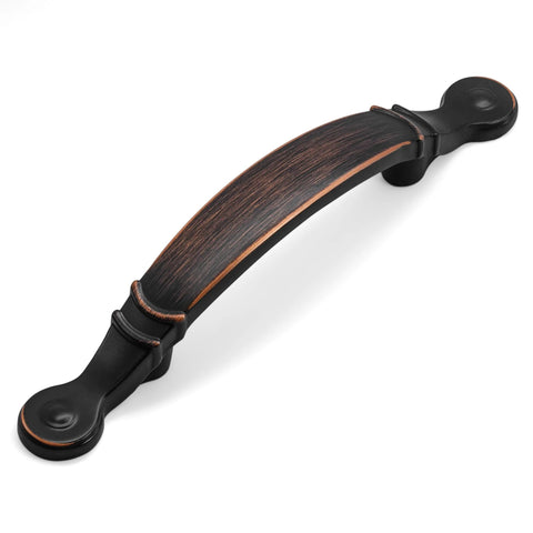 10 Pack 5.55 Inch Oil Rubbed Bronze Cabinet Pulls With 3 Inch Center To Center For Kitchen Cabinets And Drawers Vintage Farmhouse Hardware