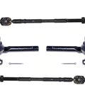 4 Piece Tie Rod End Kit Inner And Outer For Subaru Crosstrek 2016 To 2021 Forester 2014 To 2018, includes joints and hardware.