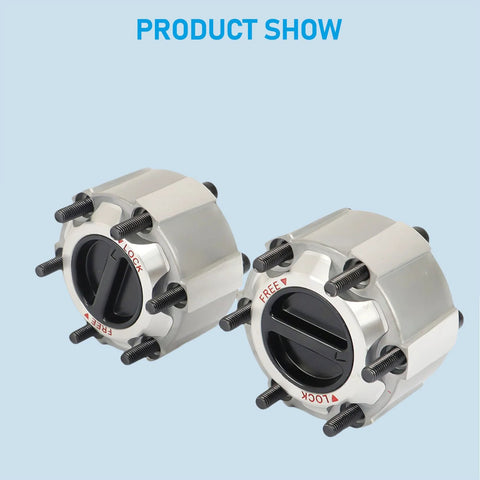 Set Of 2 Wheel Manual Locking Hubs 28 Spline Replacement For Nissan D21 Frontier Pathfinder Titan Xterra Pickup 1990 To 2004