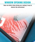 Inflatable Surf Wing For Wind Wing Foiling And Surfing, 4.2 Square Meters, features window opening for clear visibility