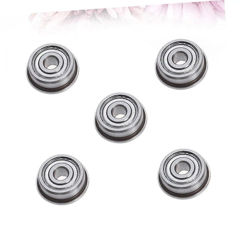 Solid 5 Pack Ball Bearing Extruder Swap For 3D Printers Fatigue Resistant Replacement Pulleys Gears No Sweat DIY Hookup Slick Silver Finish Run Bulletproof For Everyday Creative Projects