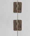 Small Iron Hidden Hinges Pack For Jewelry Boxes Bird Houses And Small Drawers Rust Resistant Durable Folding Hardware
