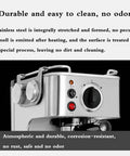 Automatic Espresso Machine With Milk Frother, 19 Bar Pressure, Steam Wand, Stainless Steel Body, Dual Temperature Control