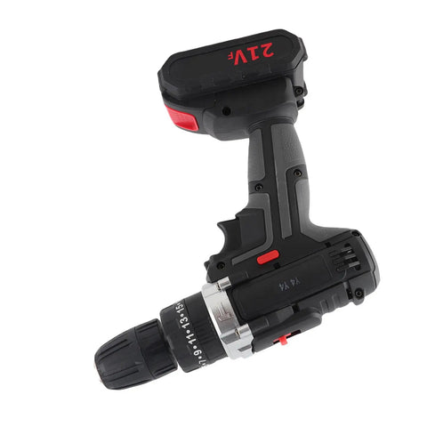Badass Brushless Cordless Drill Kit featuring twenty five adjustable torque settings and one thousand four fifty RPM speed.