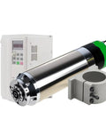 Pro Grade Hsk40E Water Cooling Cnc Spindle Motor Featuring Automatic Tool Change Ceramic Bearings For Metal Router Milling Builds with control unit.