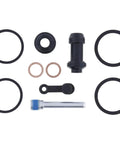 Front Caliper Rebuild Kit For Honda CR125R 1987 To 2007 And CR250R 1990 To 2007 Includes 4 Cup Seals 2 Washers 3 Boots And Bolt Kit 18-3005