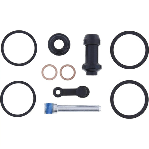 Front Caliper Rebuild Kit For Honda CR125R 1987 To 2007 And CR250R 1990 To 2007 Includes 4 Cup Seals 2 Washers 3 Boots And Bolt Kit 18-3005